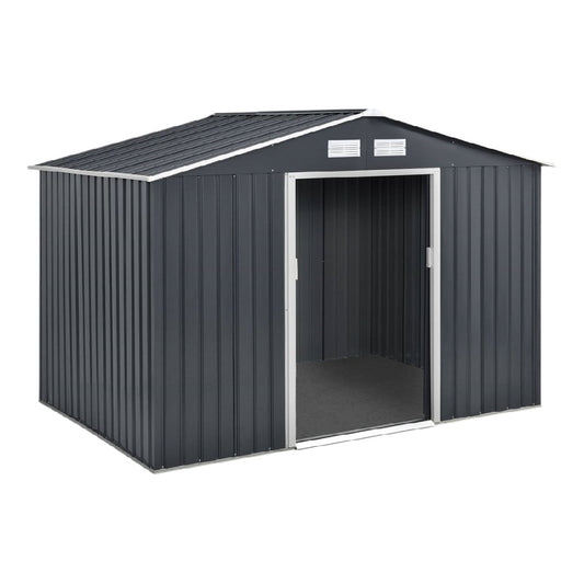 Metal Garden Shed for Outdoor Storage in Galvanized Steel - 200 x 150 x 180